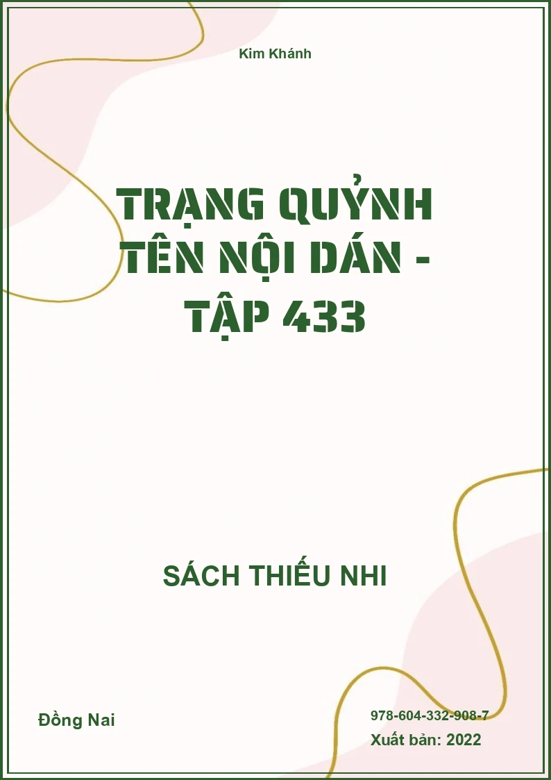Trạng Quỷnh tên nội dán - Tập 433
