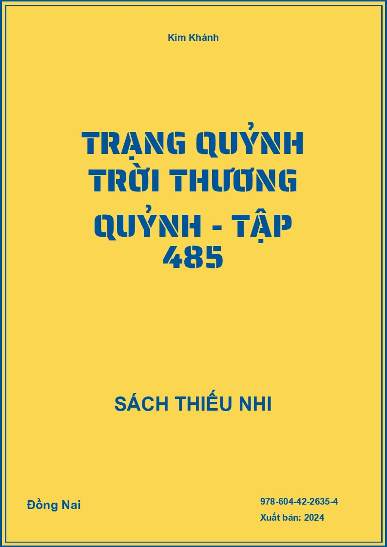 Trạng Quỷnh trời thương Quỷnh - Tập 485