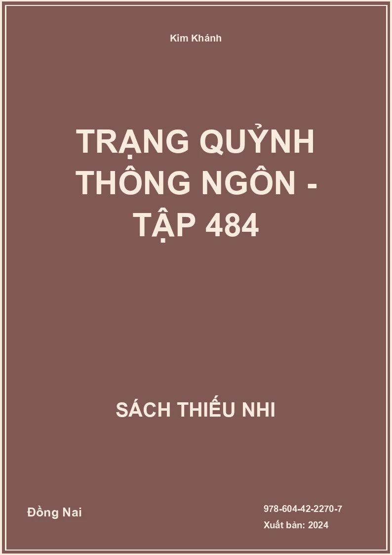 Trạng Quỷnh thông ngôn - Tập 484