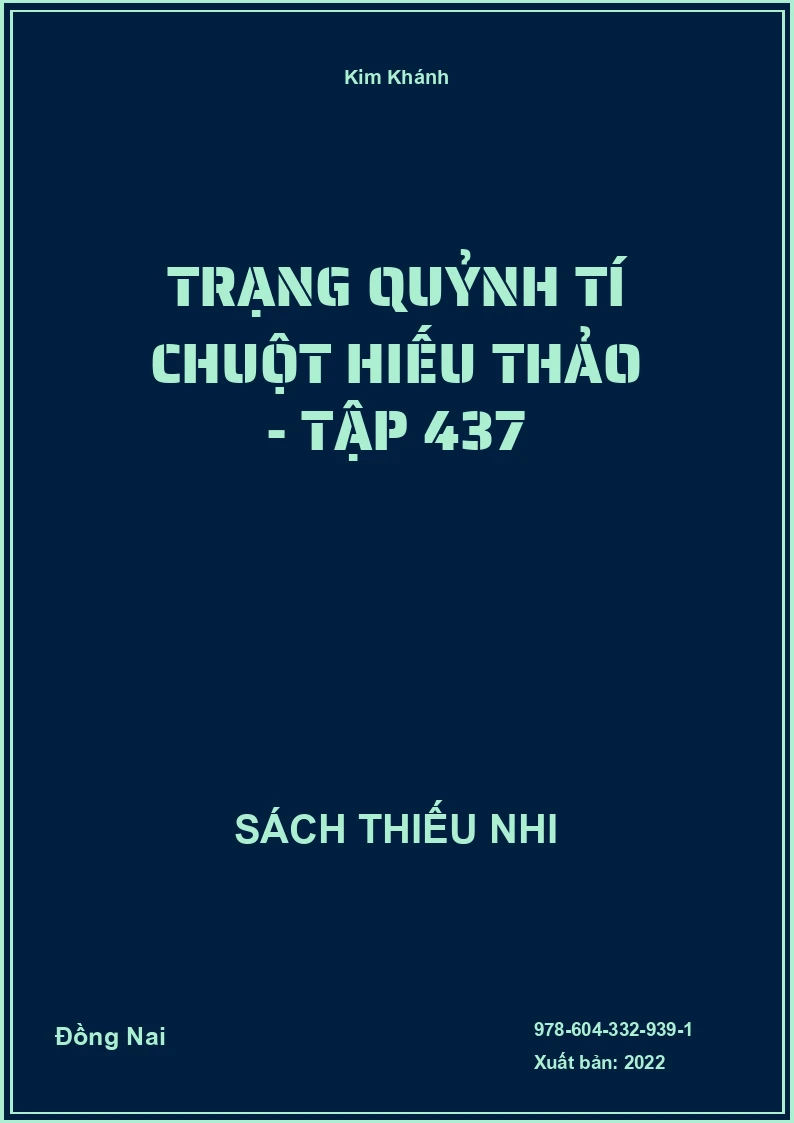 Trạng Quỷnh tí chuột hiếu thảo - Tập 437