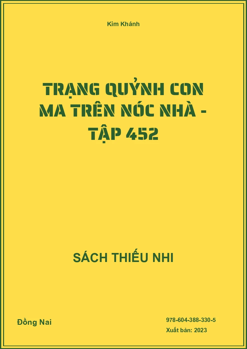 Trạng Quỷnh con ma trên nóc nhà - Tập 452