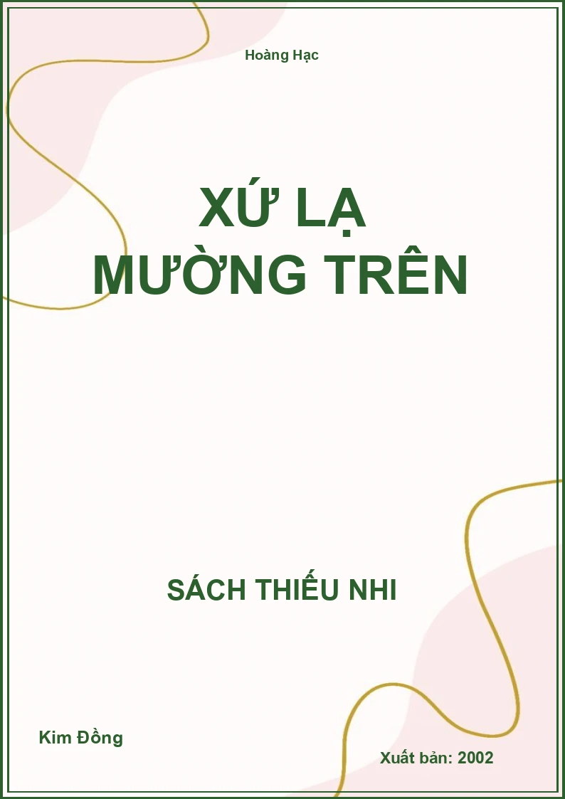 Xứ lạ Mường trên