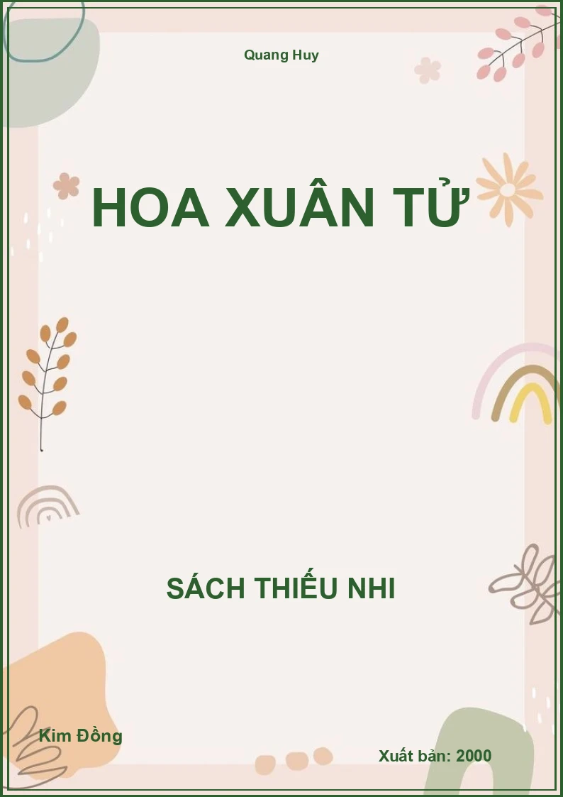 Hoa xuân tứ