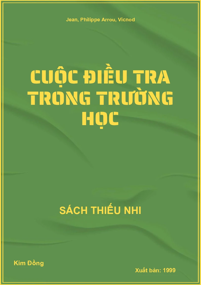 Cuộc điều tra trong trường học
