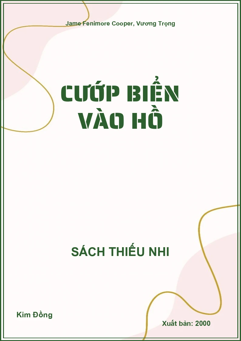 Cướp biển vào hồ