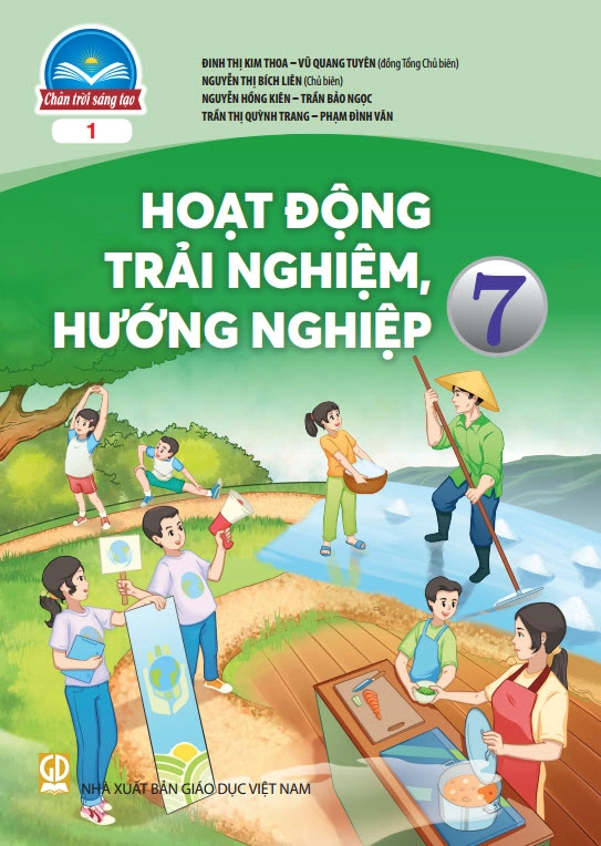 Sách giáo khoa Hoạt động trải nghiệm, hướng nghiệp 7 - Bản 1 Chân trời sáng tạo