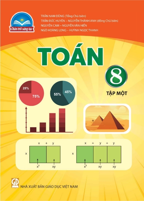 Sách giáo khoa Toán 8 - Tập 1 Chân Trời Sáng Tạo