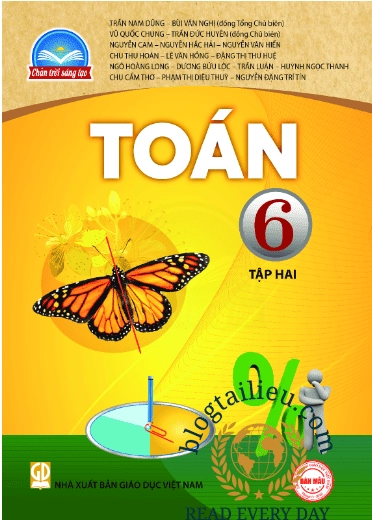 Sách giáo khoa Toán 6 - Tập 2 Chân Trời Sáng Tạo