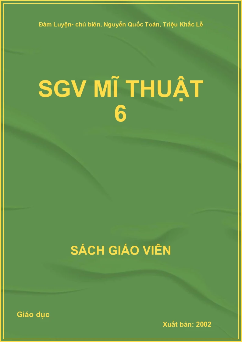 Mĩ thuật 6