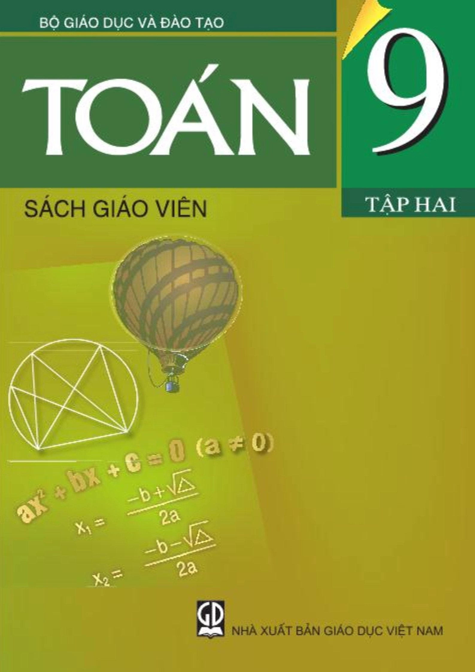 Sách giáo viên Toán 9 tập 2