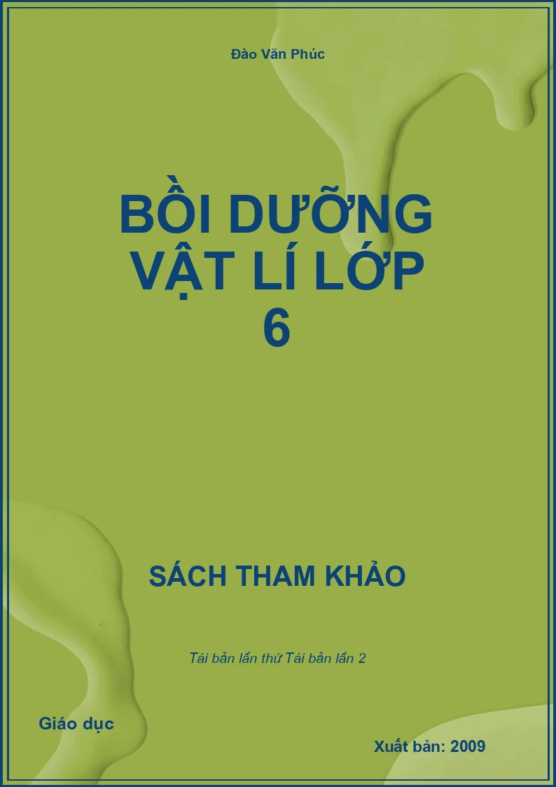 Bồi dưỡng Vật Lí lớp 6