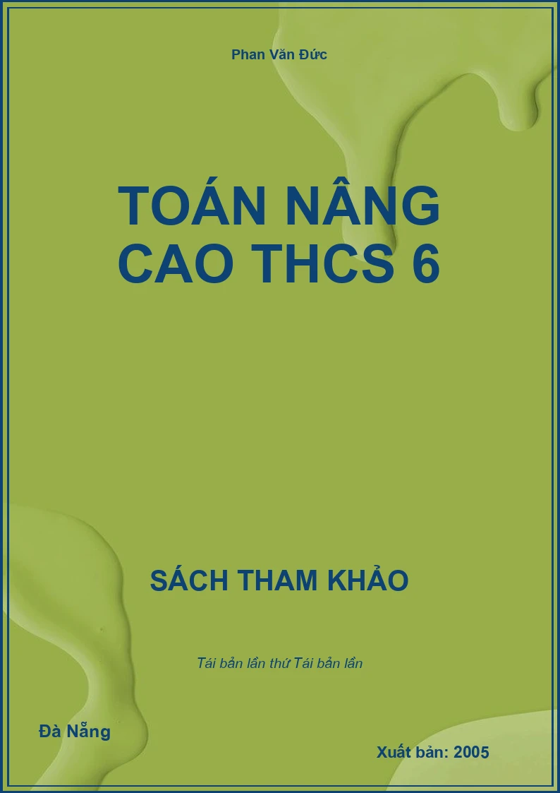 Toán nâng cao THCS 6