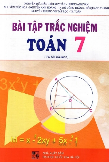 Bài tập trắc nghiệm Toán 7