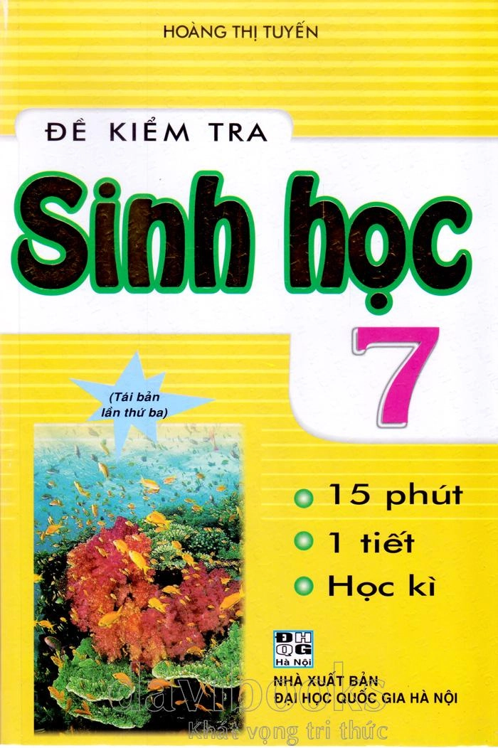 Đề kiểm tra Sinh học 7