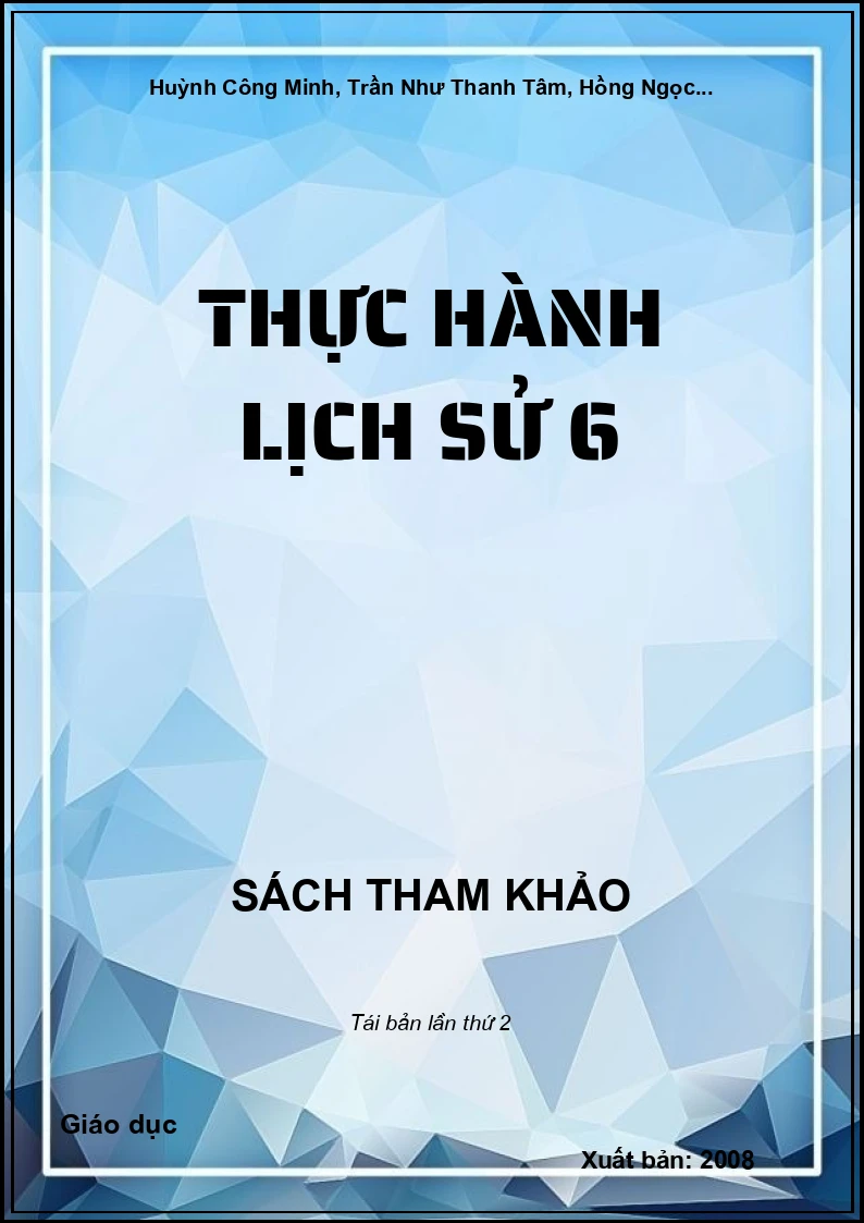 Thực hành Lịch sử 6