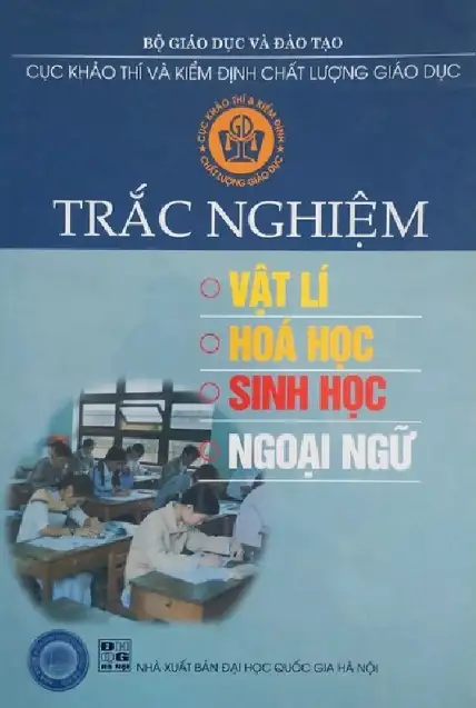 Trắc nghiệm Vật lí, Hóa học, Sinh học, Ngoại Ngữ