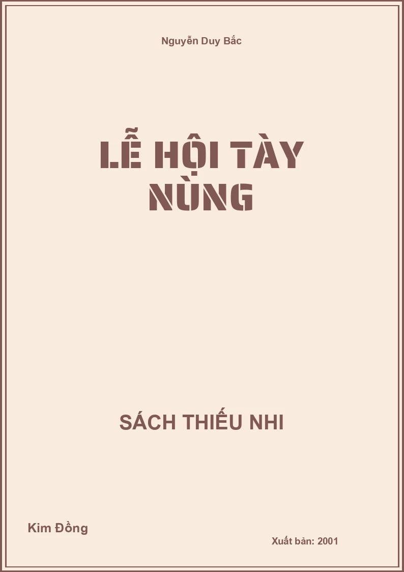 Lễ hội Tày Nùng