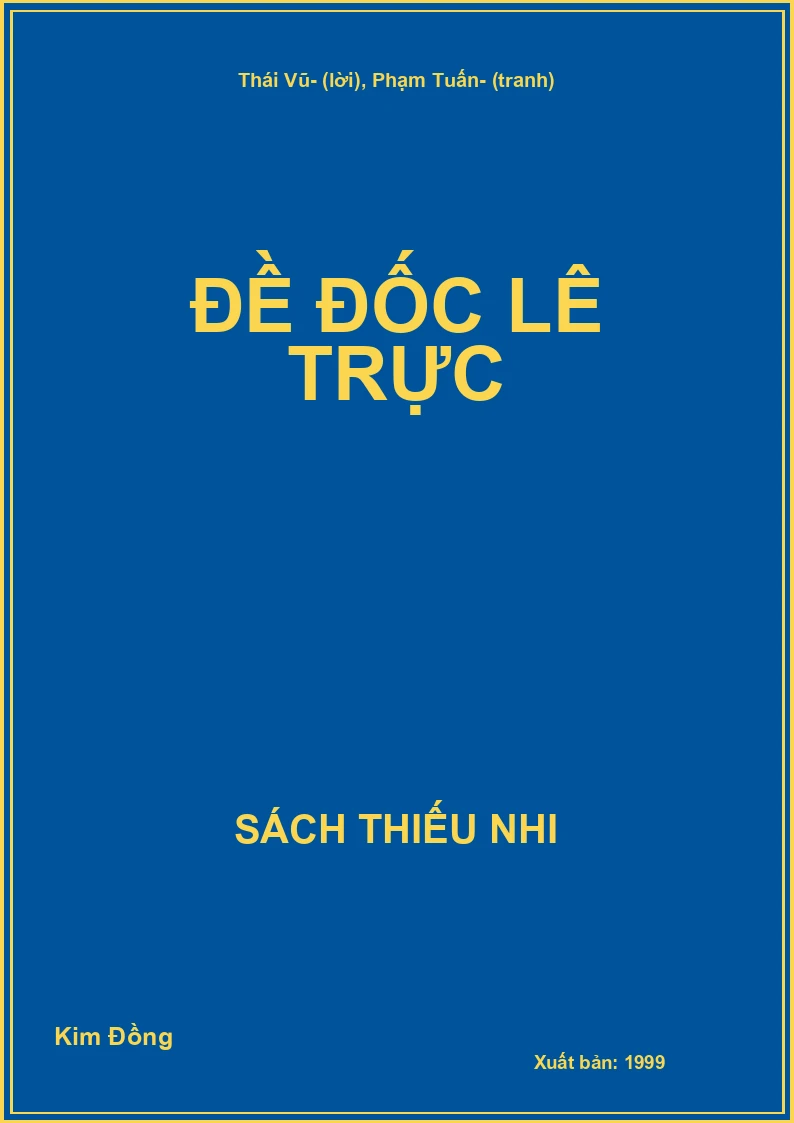 Đề đốc Lê Trực
