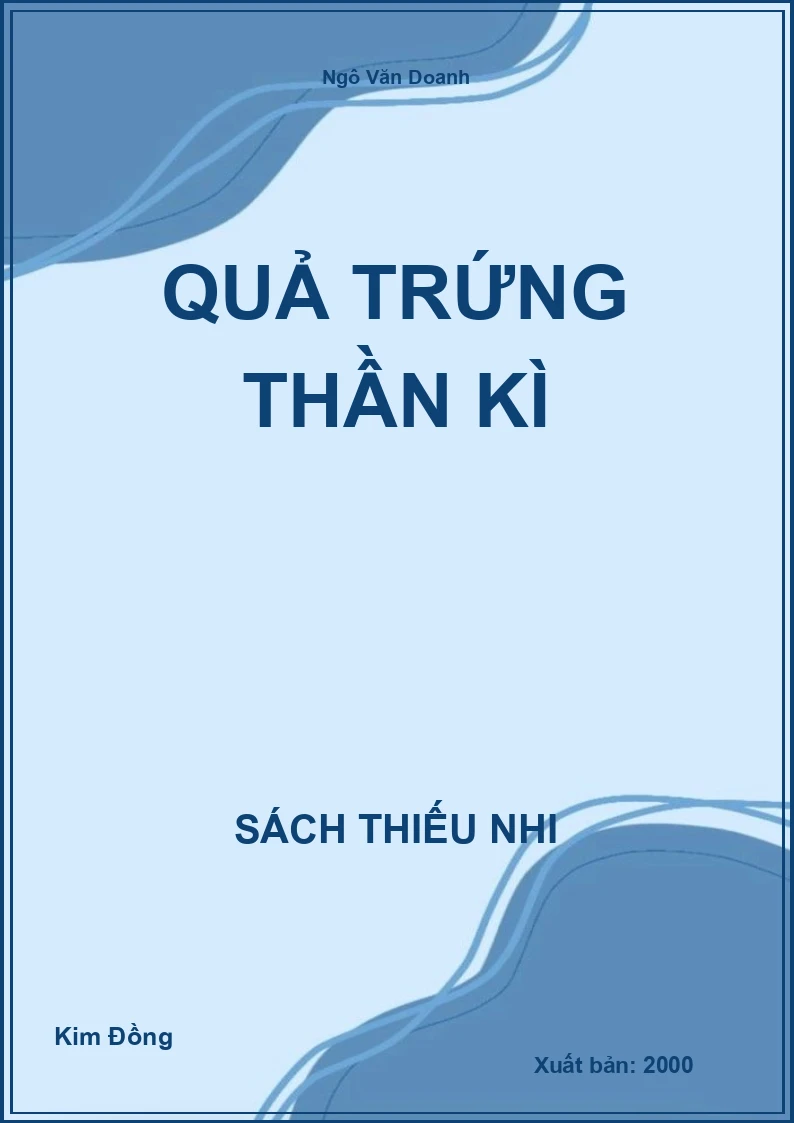 Quả trứng thần kì