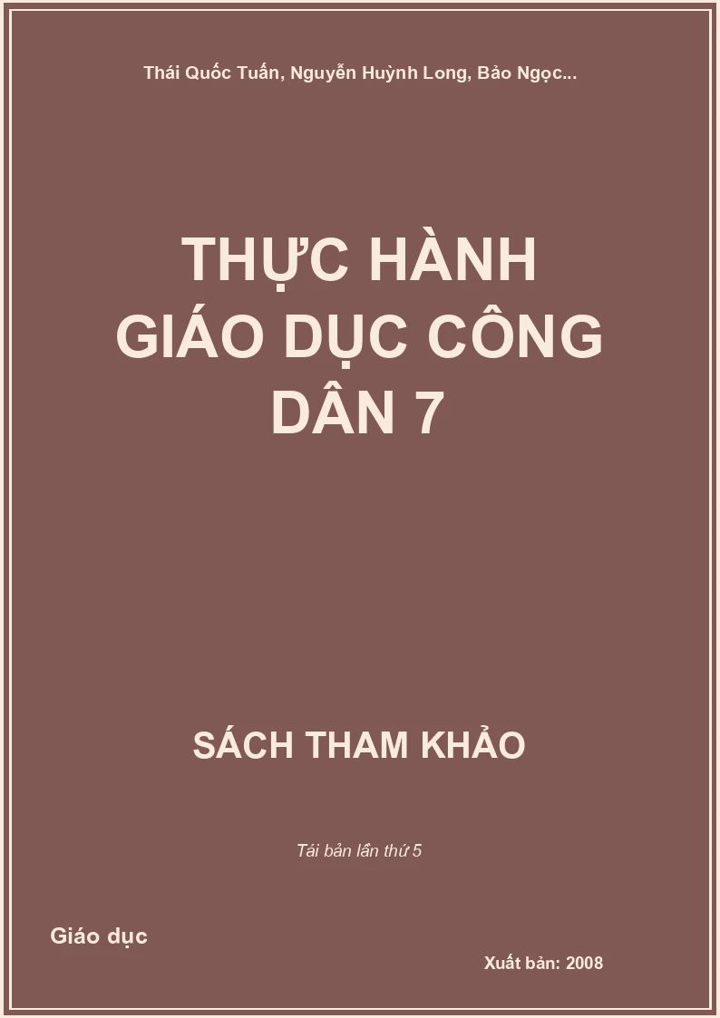 Thực hành Giáo dục công dân 7