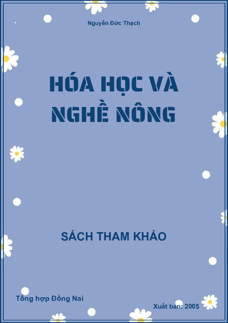 Hóa học và nghề nông