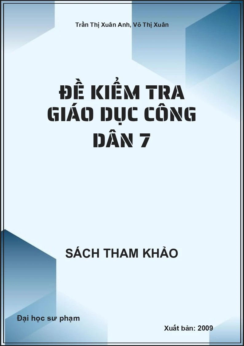 Đề kiểm tra Giáo dục công dân 7