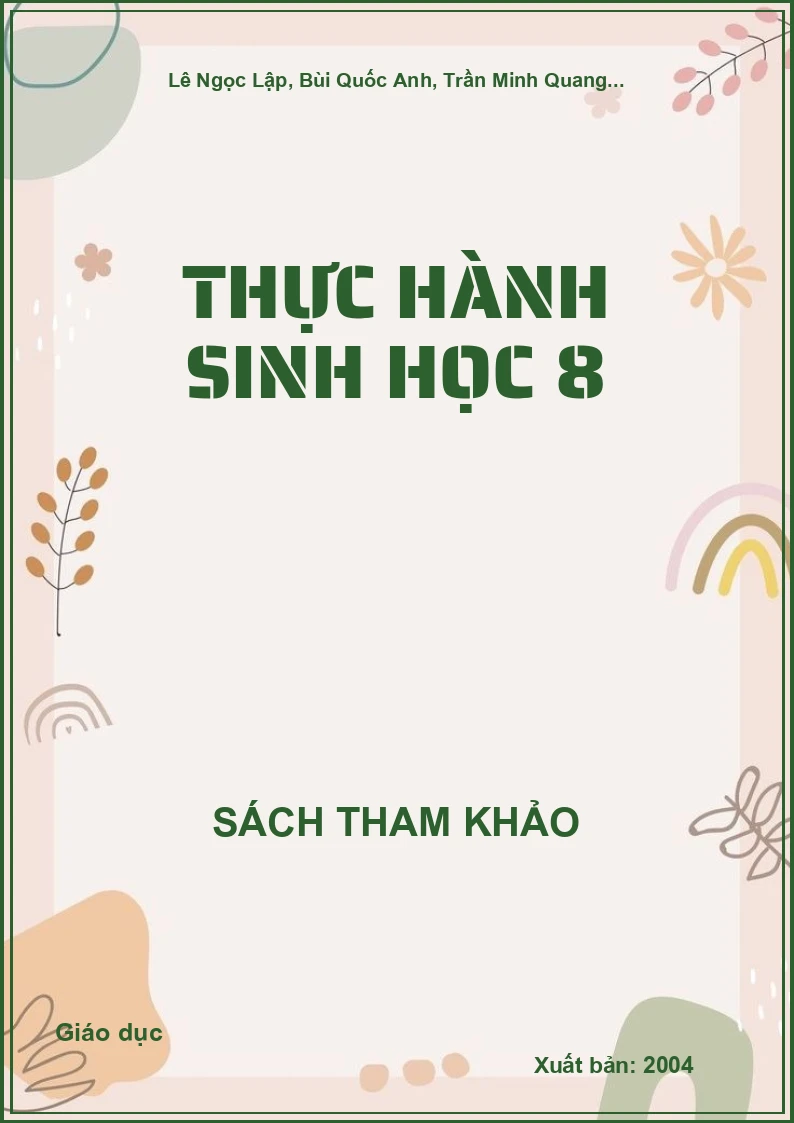 Thực hành Sinh học 8