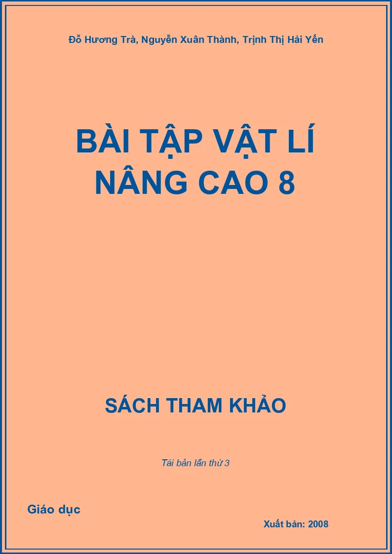 Bài tập Vật lí nâng cao 8