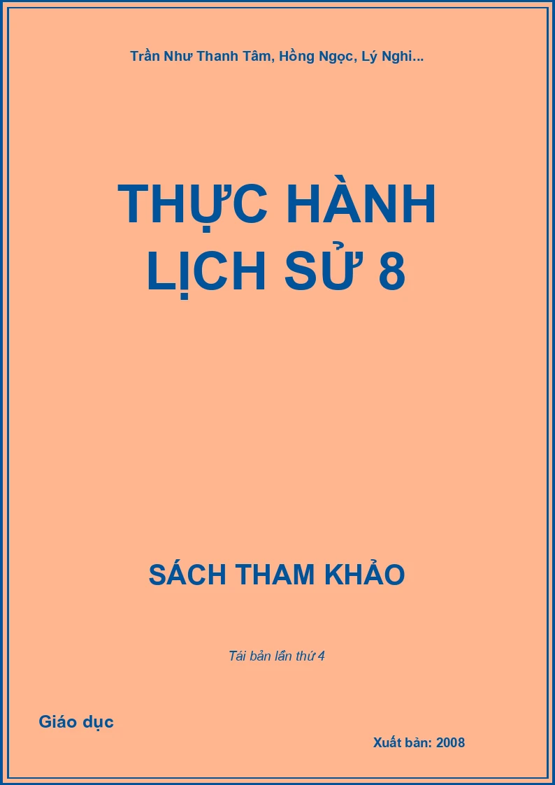 Thực hành Lịch sử 8