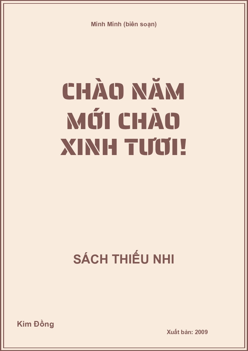 Chào năm mới chào xinh tươi!