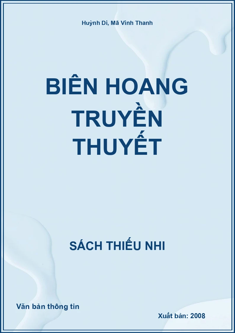 Biên hoang truyền thuyết