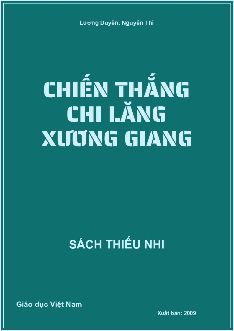 Chiến thắng Chi Lăng Xương Giang