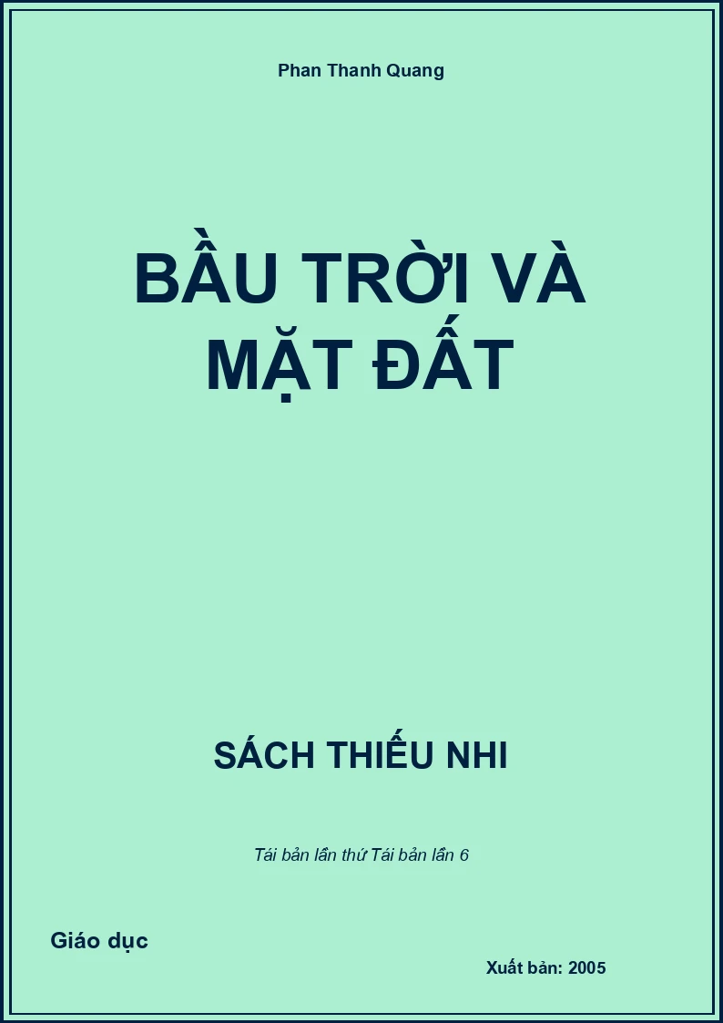 Bầu trời và mặt đất
