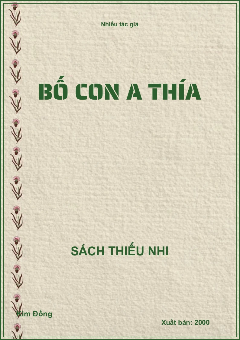 Bố con A Thía