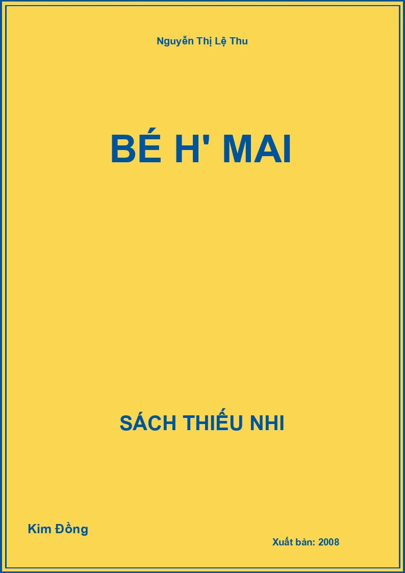 Bé H' Mai