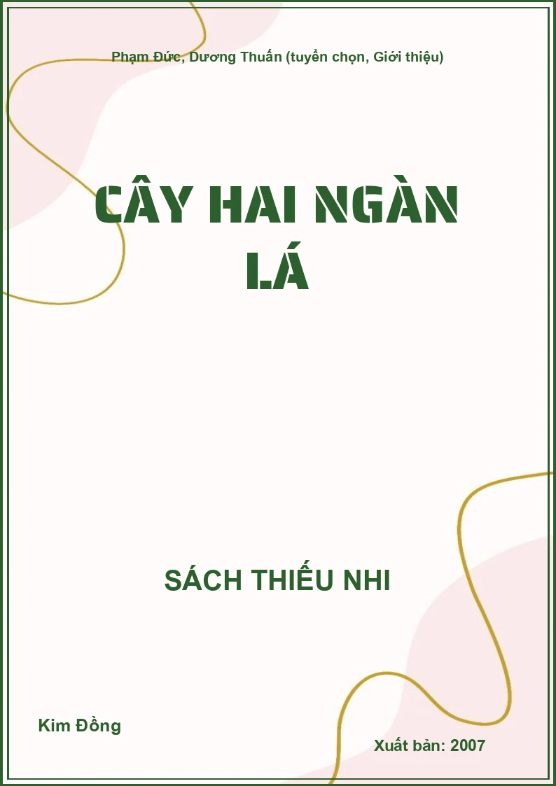 Cây hai ngàn lá
