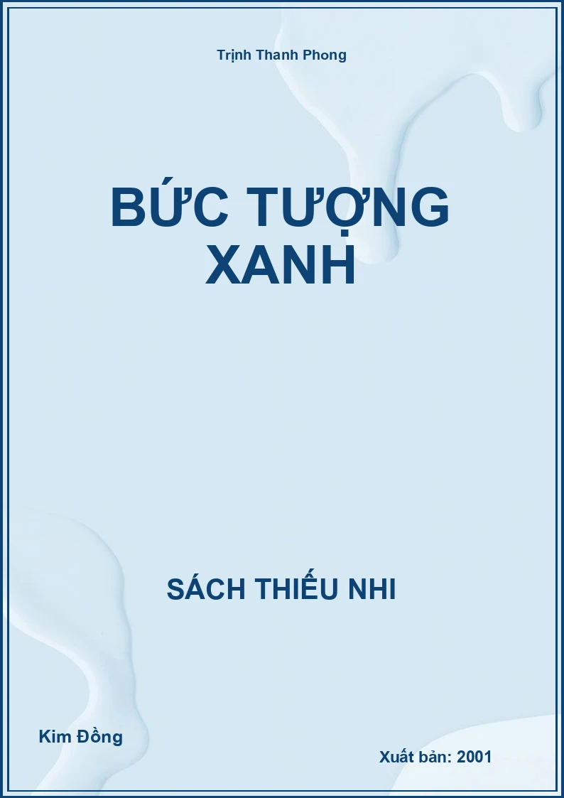 Bức tượng xanh