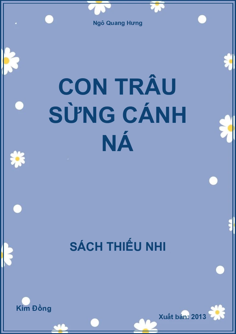 Con trâu sừng cánh Ná