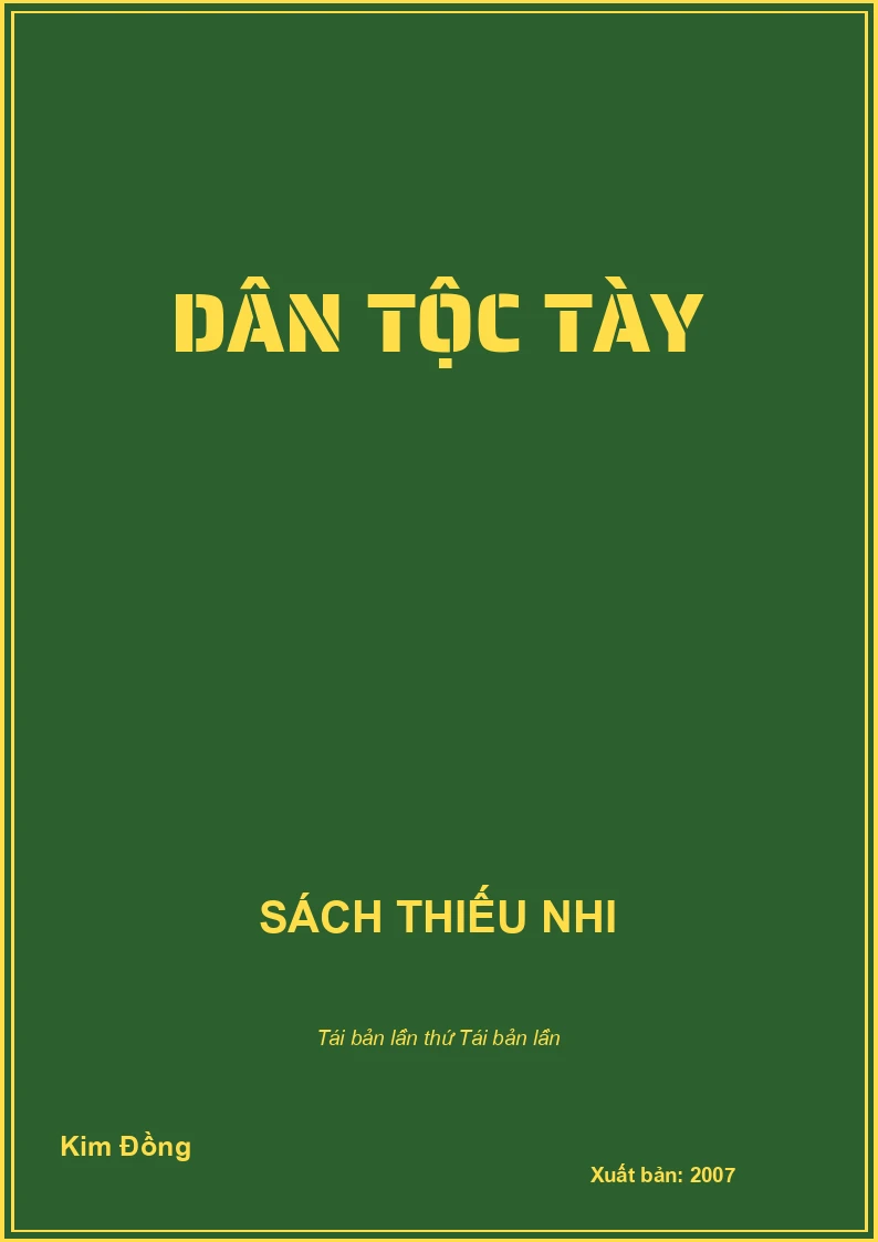 Dân tộc Tày
