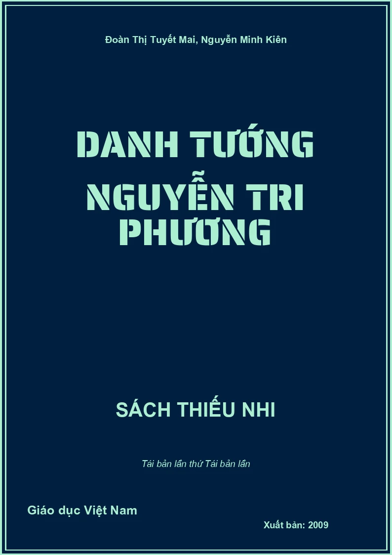 Danh tướng Nguyễn Tri Phương