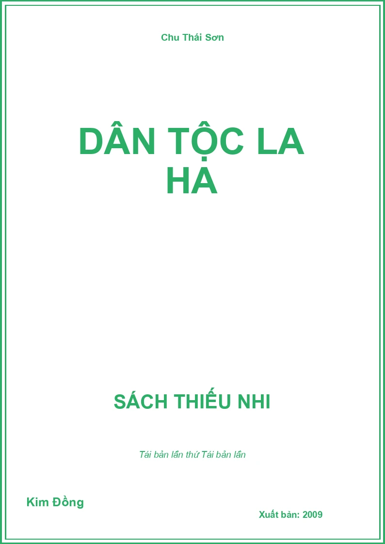Dân tộc La Ha