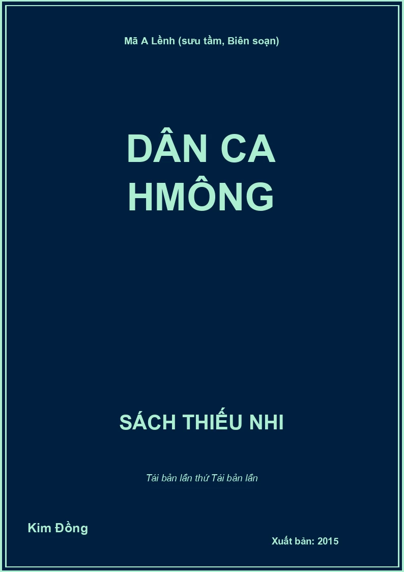 Dân ca Hmông