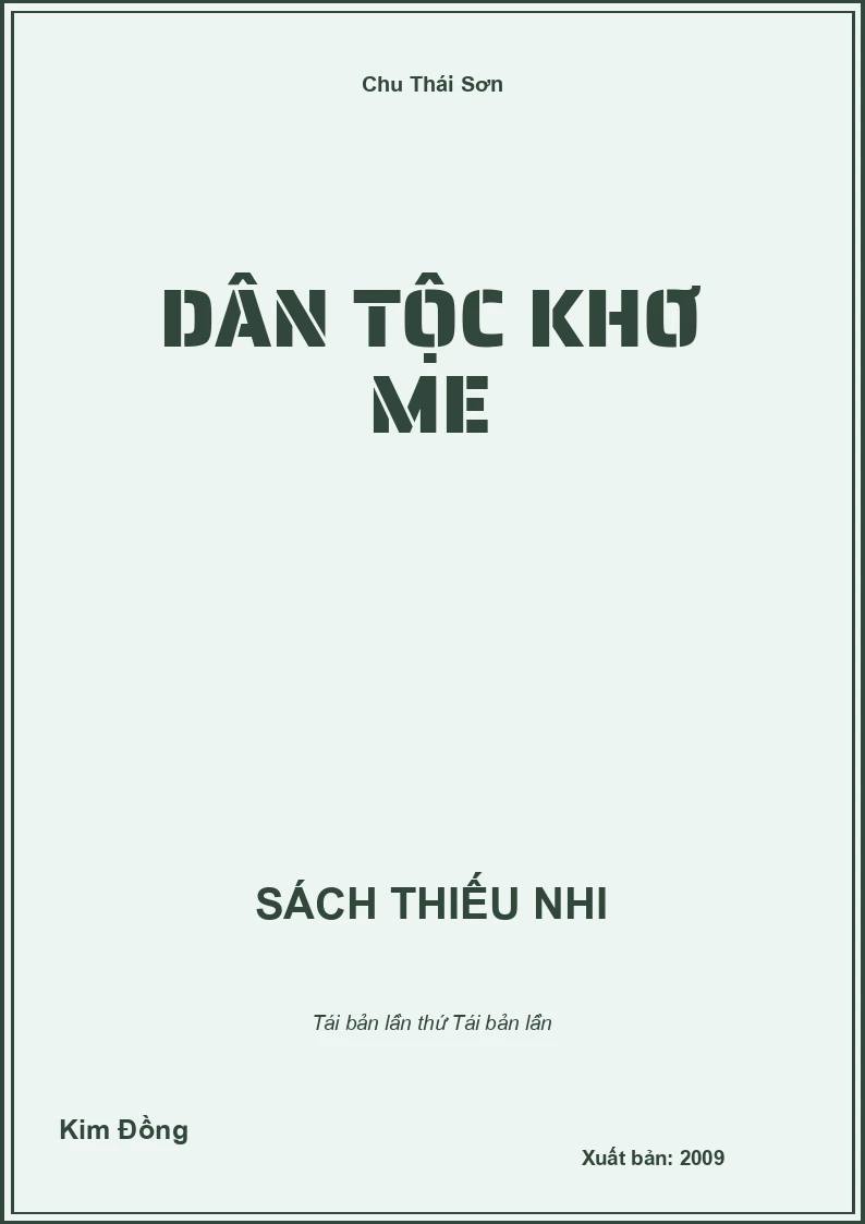 Dân tộc Khơ Me