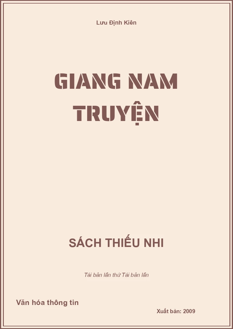 Giang nam truyện