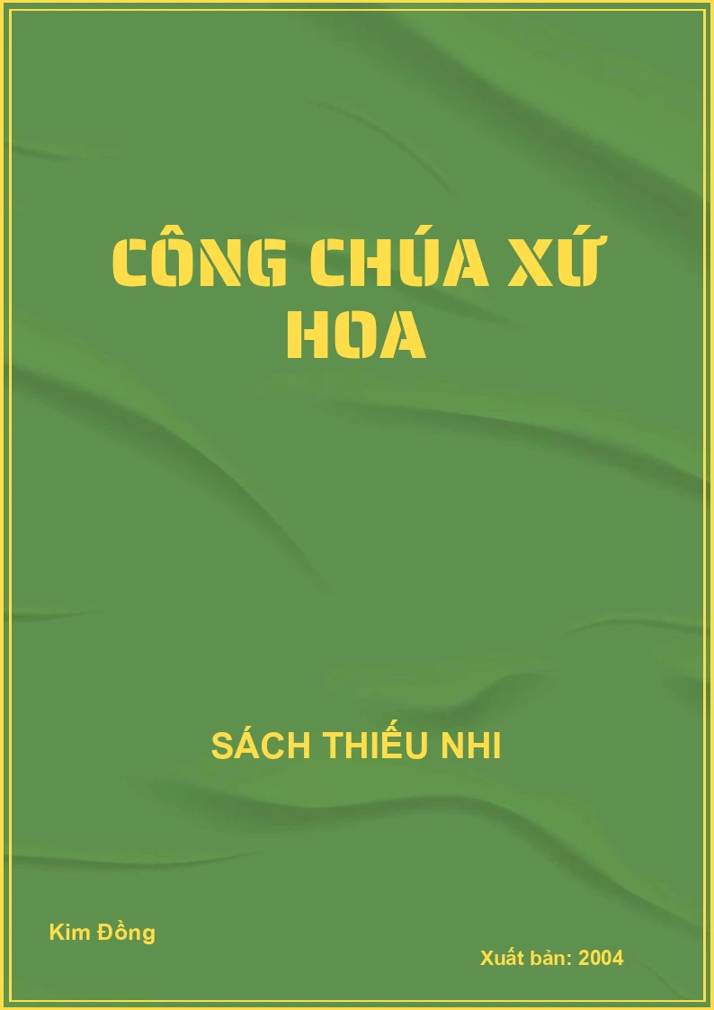 Công chúa xứ hoa