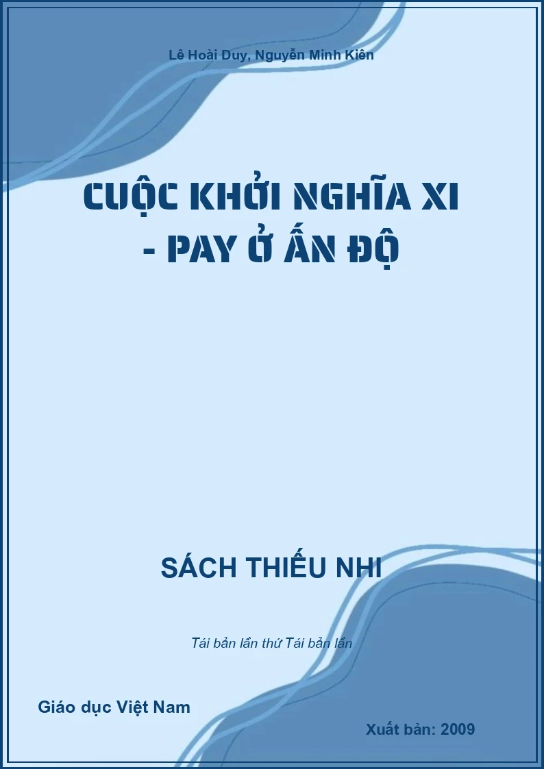 Cuộc khởi nghĩa Xi - pay ở ấn Độ