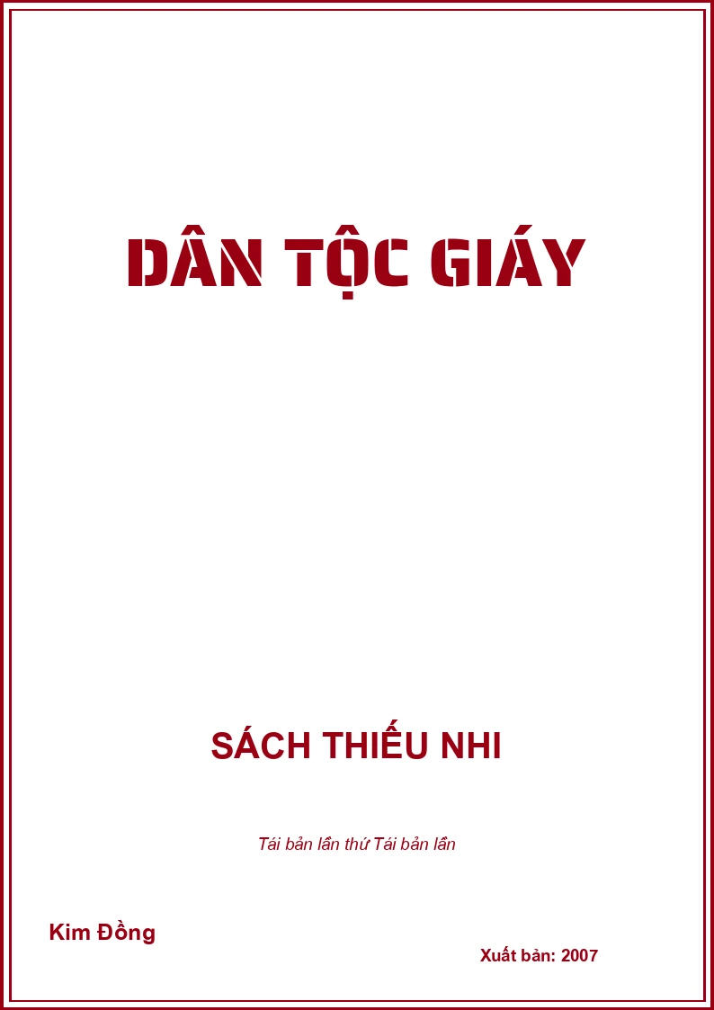 Dân tộc Giáy