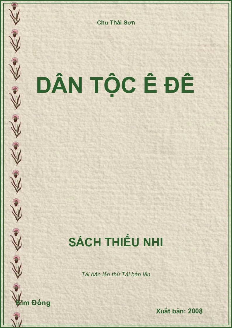 Dân tộc Ê Đê