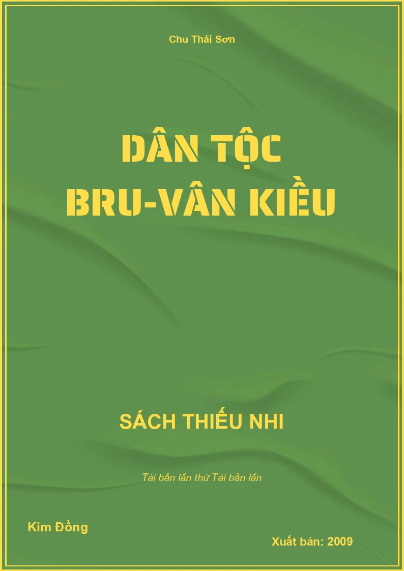 Dân tộc Bru-Vân Kiều