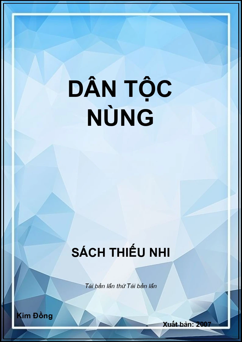 Dân tộc Nùng